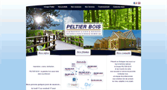 Desktop Screenshot of peltierbois.com